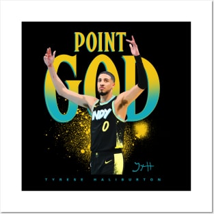 Tyrese Haliburton Point God Posters and Art